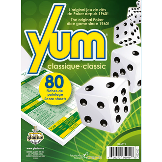 Yum - Fiches de pointage (Multilingue)