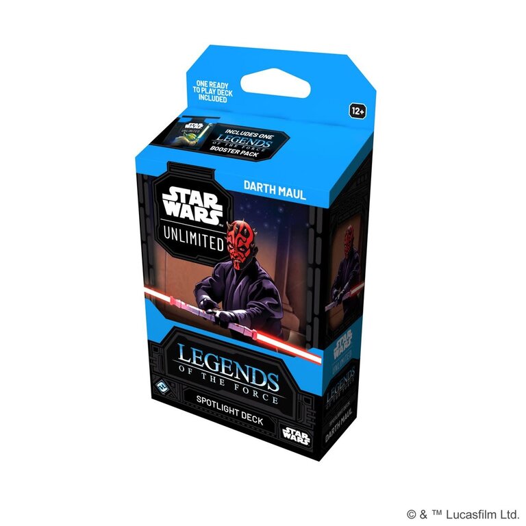 Star Wars Unlimited - Legends of the Force - Spotlight Deck - Darth Maul (Anglais)