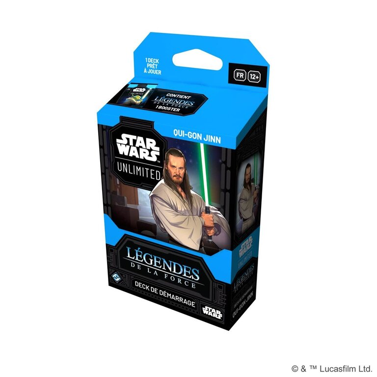 Star Wars Unlimited - Les Légendes de la Force - Decks de démarrage - Qui-Gon Jinn (Francais)