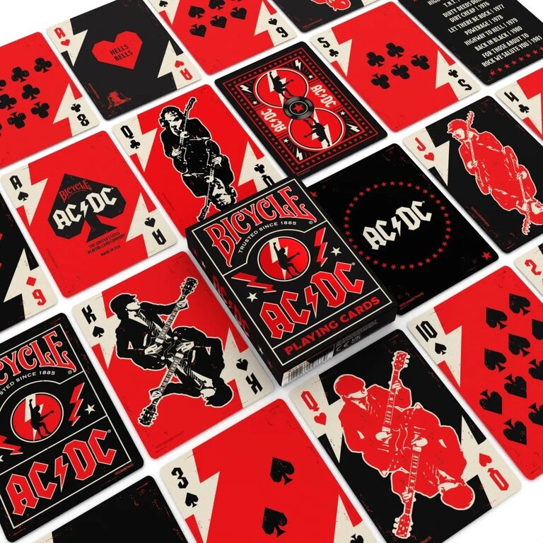 Bicycle Cartes à jouer - Bicycle - AC/DC