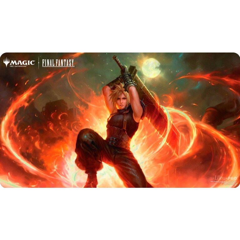 Ultra Pro (UP) - Playmat - MTG Final Fantasy - Cloud, Ex-Soldier (Commander)