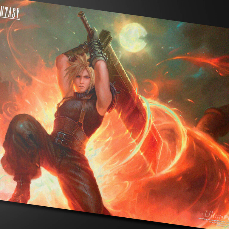 Ultra Pro (UP) - Playmat - MTG Final Fantasy - Cloud, Ex-Soldier (Commander)