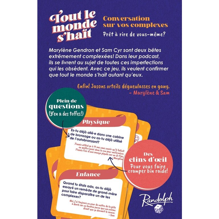 Tout le monde s'haït (French)