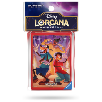 Ravensburger Disney Lorcana - Matte Sleeves - Standard Size - 65 unités - Goofy & Max Ravensburger Disney Lorcana - Matte Sleeves - Standard Size - 65 unités - Goofy & Max