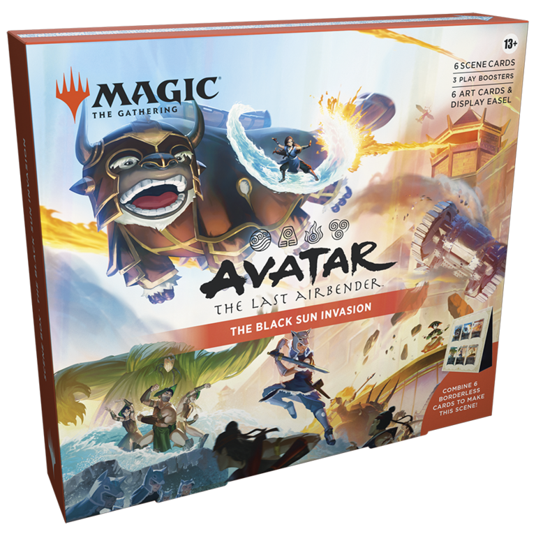 Magic the Gathering Avatar the Last Airbender - Scene Box - The Black Sun Invasion (Anglais)