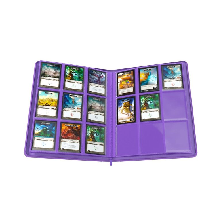 Gamegenic (Gamegenic) Zip-Up Album - 18-Pocket - Purple