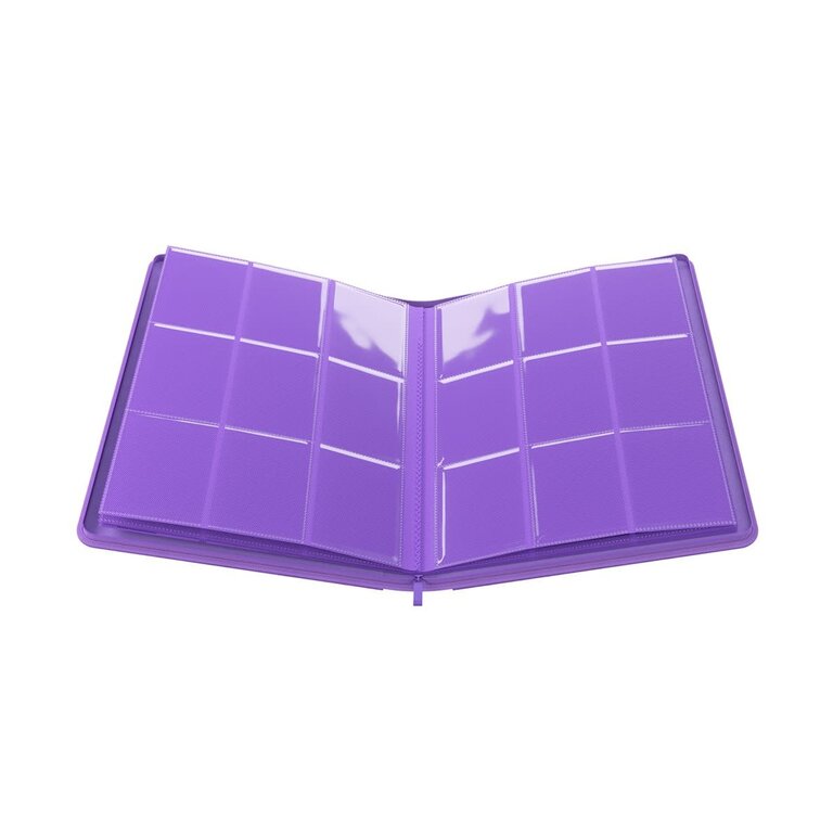 Gamegenic (Gamegenic) Zip-Up Album - 18-Pocket - Purple