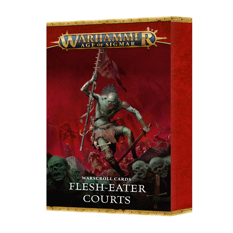 Flesh-eater Courts - Warscroll Cards  (English)