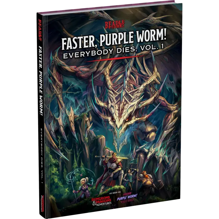 Beadle & Grimm's D&D Adventures - Faster, Purple Worm! - Everybody Dies, Volume 1 (Anglais)