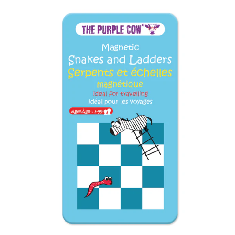 The Purple Cow Serpents et échelles magnétique (Multilingue)