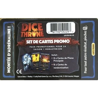 Dice Throne - Set de cartes promo - Saison 1 (French)