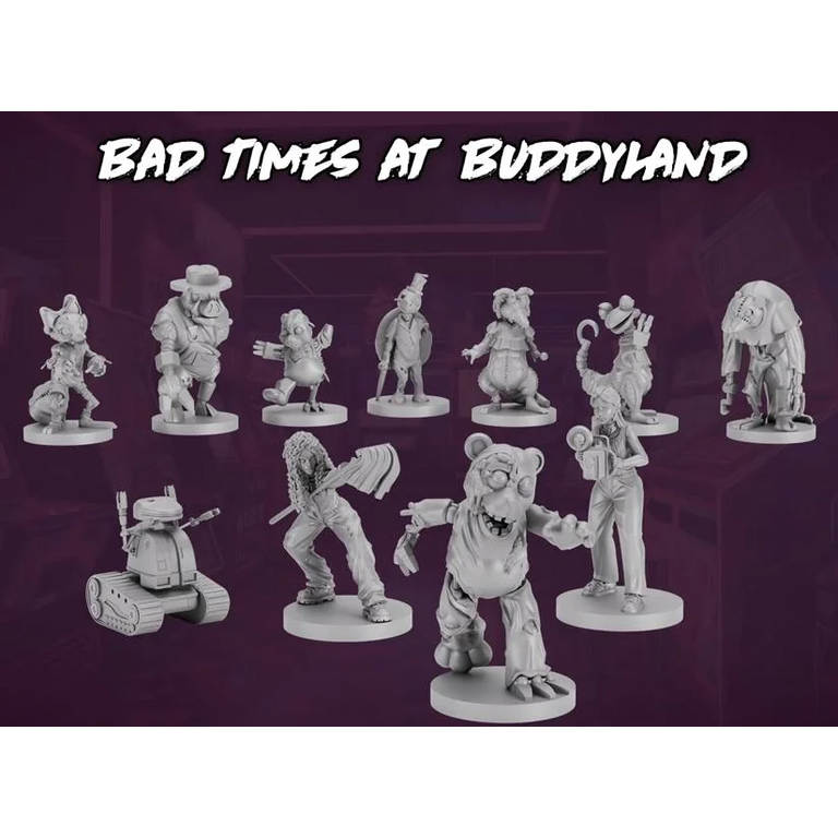 Final Girl - Series 3 - Bad Times at Buddyland - Miniatures