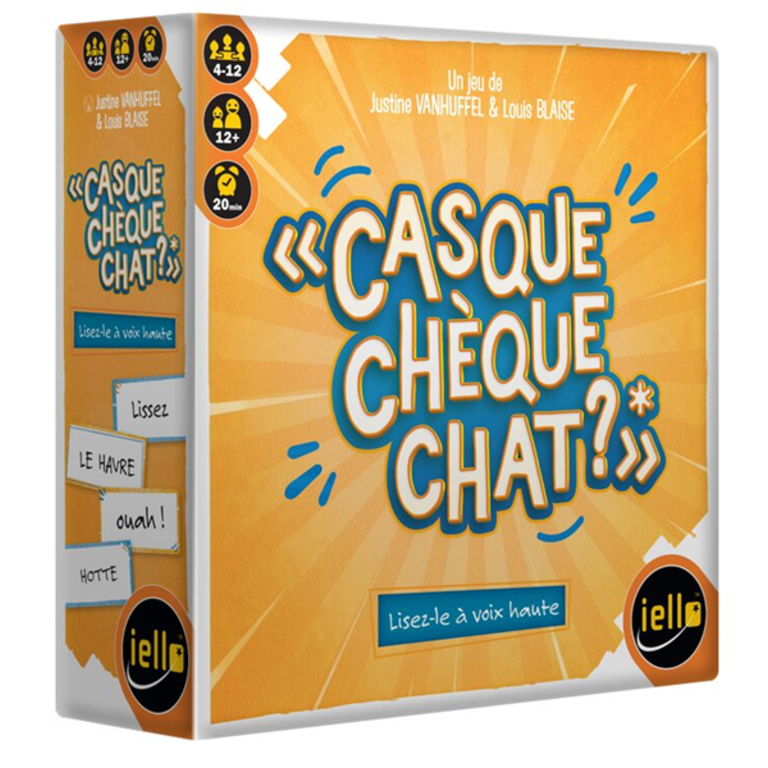 Casque chèque chat (Français)