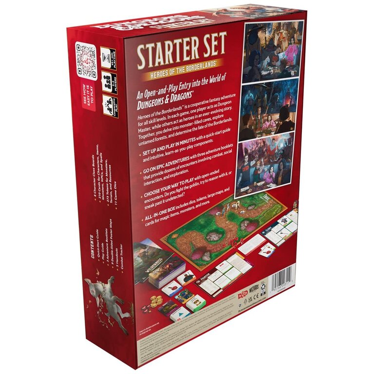 Dungeons & Dragons D&D - Starter Set - Heroes of the borderlands (English)