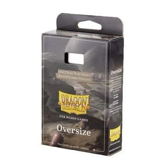 Dragon Shield (Dragon Shield) Clear Non-Glare Board Game Sleeves - 100 Unités - Oversize Dragon Shield (Dragon Shield) Clear Non-Glare Board Game Sleeves - 100 Unités - Oversize