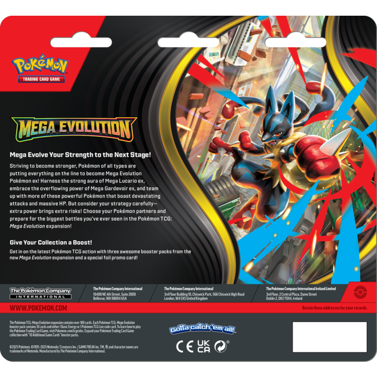 Pokémon Pokémon - Mega Evolution (1) - 3pk Blister - Golduck (Anglais)