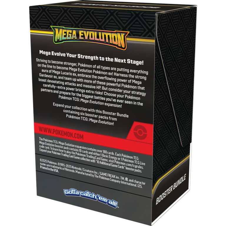 Pokémon Pokémon - Mega Evolution (1) - Booster Bundle (Anglais)