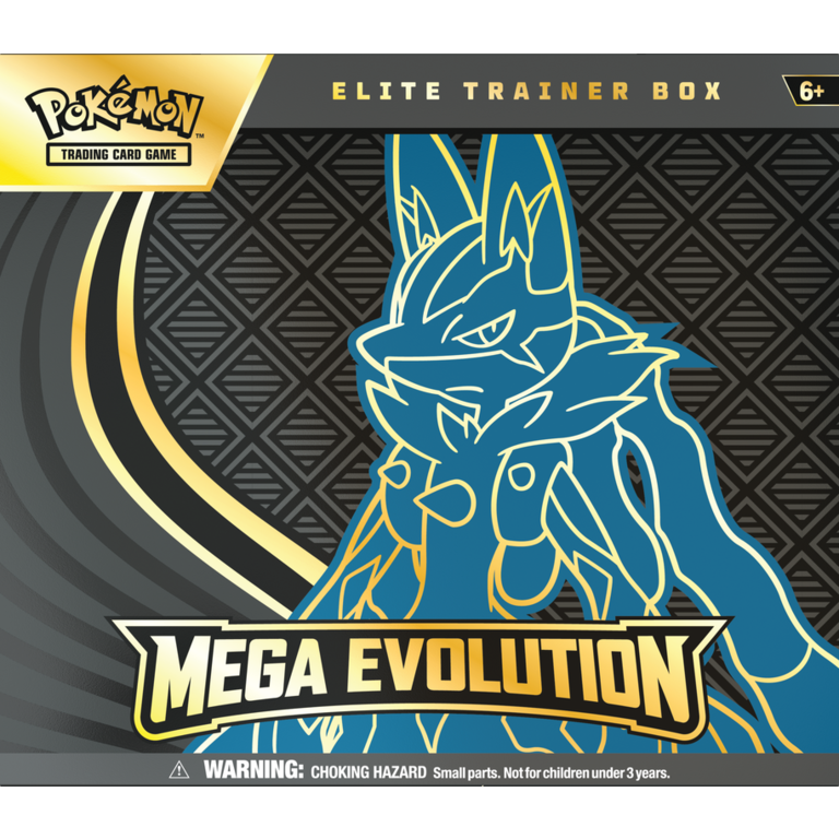 Pokémon Pokémon - Mega Evolution (1) - Elite Trainer Box - Mega Lucario (Anglais)