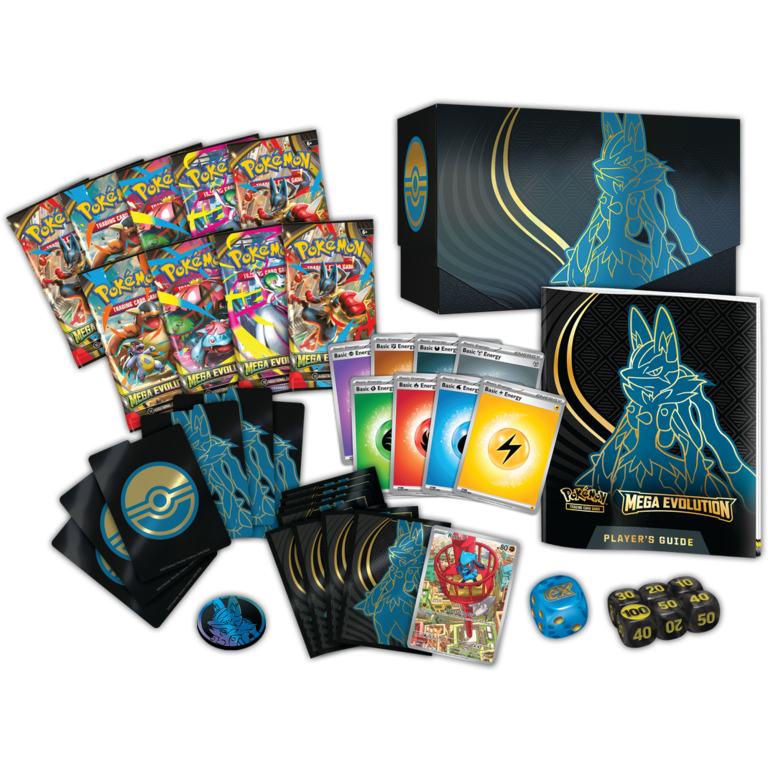 Pokémon - Mega Evolution (1) - Elite Trainer Box - Mega Lucario (Anglais)