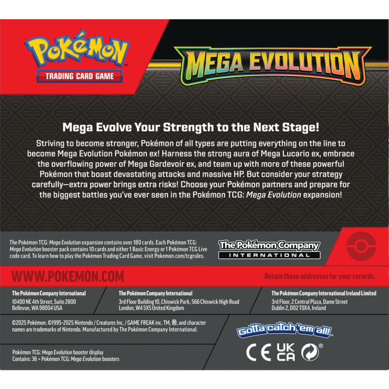 Pokémon Pokémon - Mega Evolution (1) - Booster Box (English)