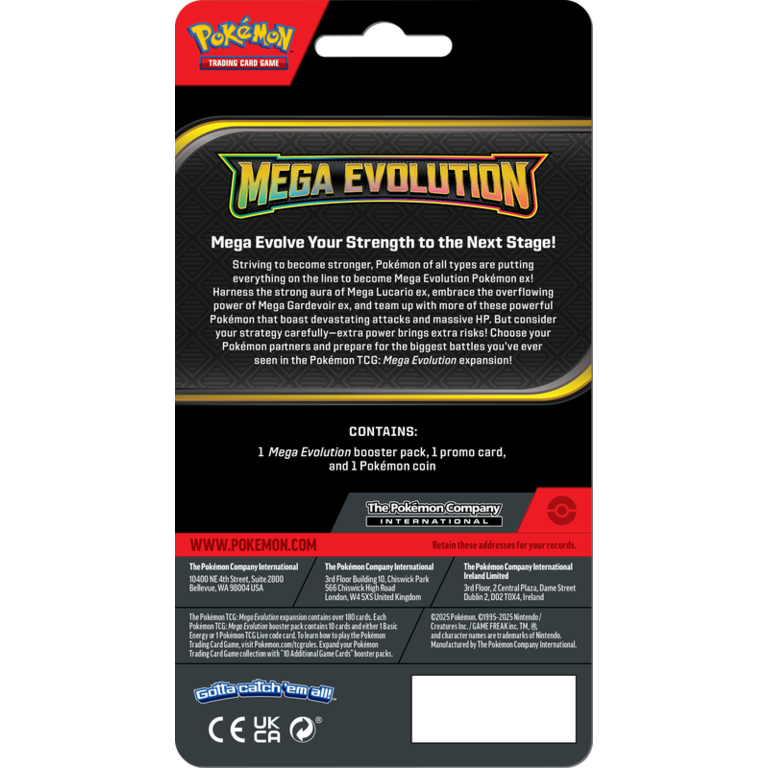 Pokémon Pokémon - Mega Evolution (1) - Checklane Blister - Drifloon (Anglais)