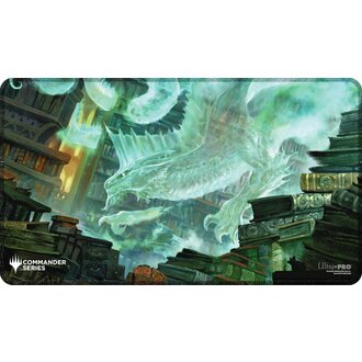Ultra Pro (UP) - Playmat - Commander Series - Three Colour Wedge - Stitched - Miirym* Ultra Pro (UP) - Playmat - Commander Series - Three Colour Wedge - Stitched - Miirym*
