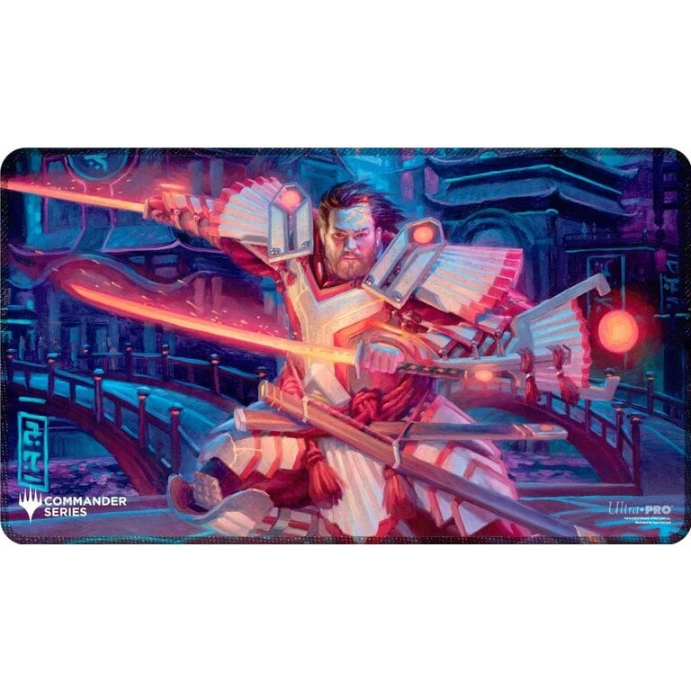 Ultra Pro (UP) - Playmat - Commander Series - Three Colour Wedge - Stitched - Isshin*