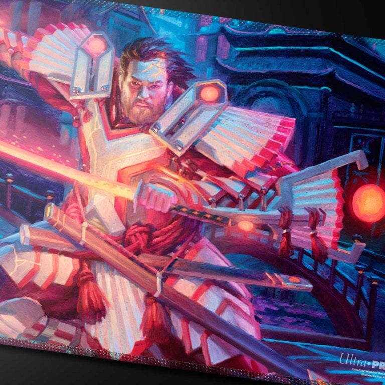 Ultra Pro (UP) - Playmat - Commander Series - Three Colour Wedge - Stitched - Isshin*
