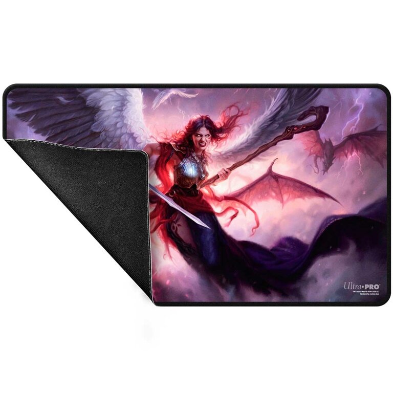 Ultra Pro (UP) - Playmat - Commander Series - Three Colour Wedge - Black Stitched - Kaalia*