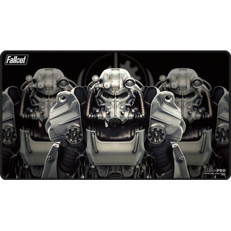 Ultra Pro (UP) - Playmat - Fallout - Black Stitched - Brotherhood of Steel* Ultra Pro (UP) - Playmat - Fallout - Black Stitched - Brotherhood of Steel*