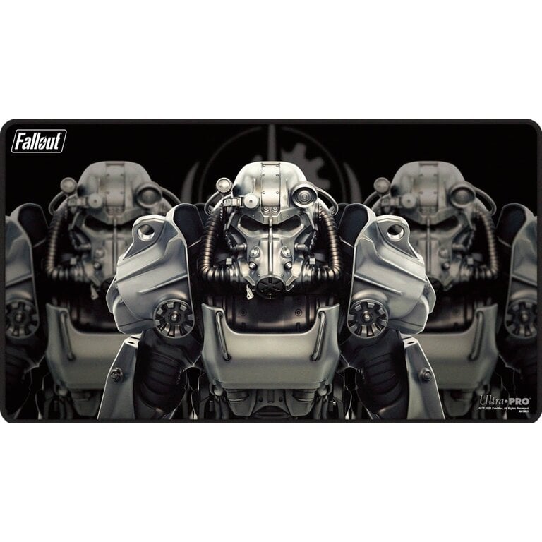 Ultra Pro (UP) - Playmat - Fallout - Black Stitched - Brotherhood of Steel*