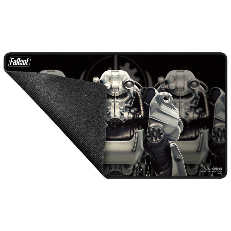 Ultra Pro (UP) - Playmat - Fallout - Black Stitched - Brotherhood of Steel*
