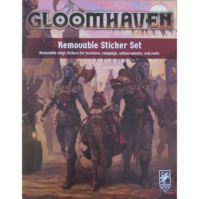 Gloomhaven - 2nd Edition - Removable Stickers (English)