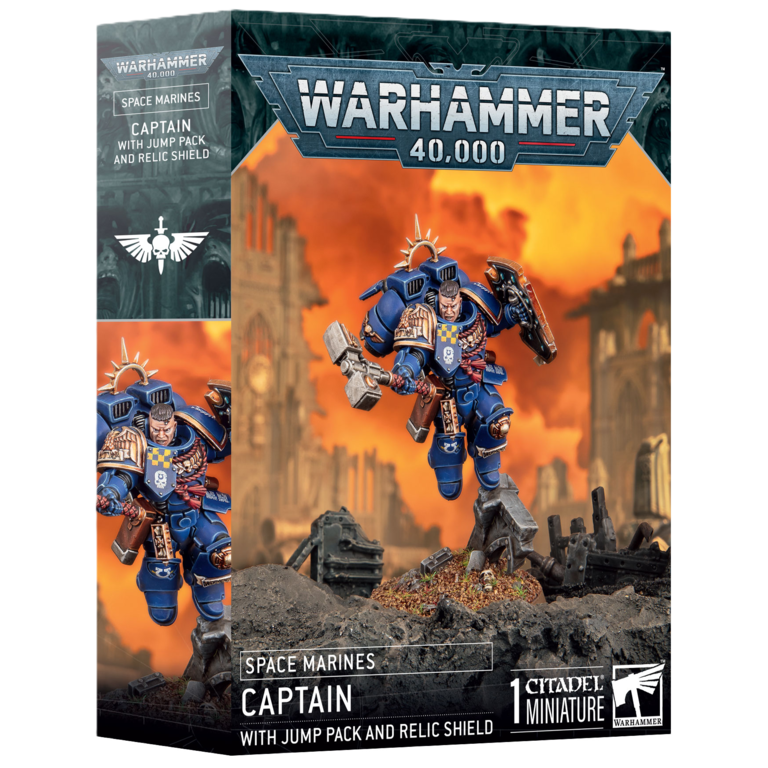 Captain with Jump Pack and Relic Shield [PREORDER]