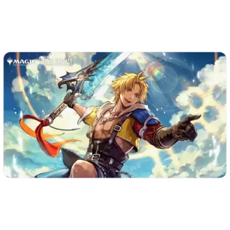 Ultra Pro (UP) - Playmat - MTG Final Fantasy - Tidus, Yuna's Guardian (Commander)* Ultra Pro (UP) - Playmat - MTG Final Fantasy - Tidus, Yuna's Guardian (Commander)*