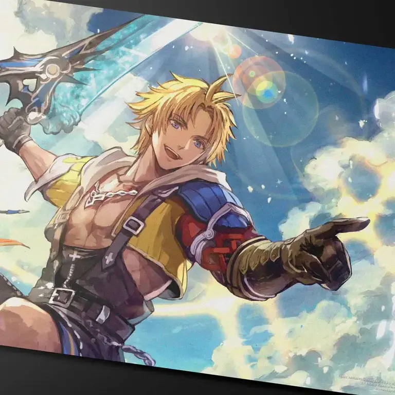 Ultra Pro (UP) - Playmat - MTG Final Fantasy - Tidus, Yuna's Guardian (Commander)*