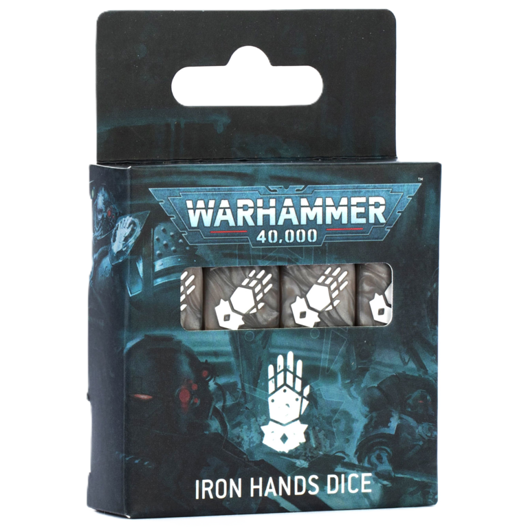 Iron Hands - Dice Set* [PRÉCOMMANDE]