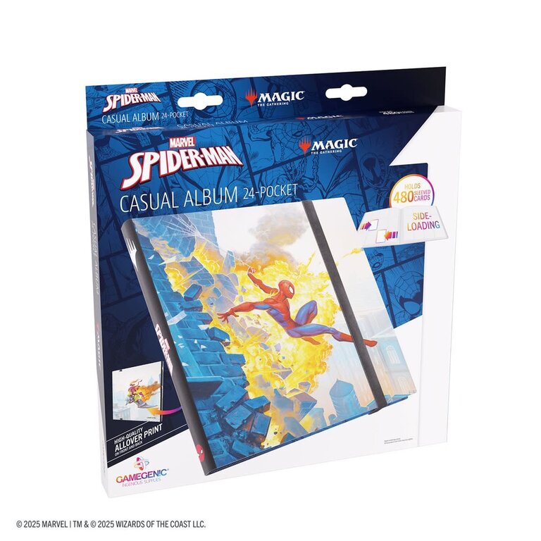 Gamegenic (Gamegenic) Casual Album - 24-pocket - Marvel's Spider-Man - Spider-Man/Green Goblin