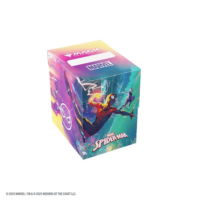 Gamegenic (Gamegenic) Deck Box - Soft Crate - Marvel's Spider-Man - Spider-Man / Spider-Gwen