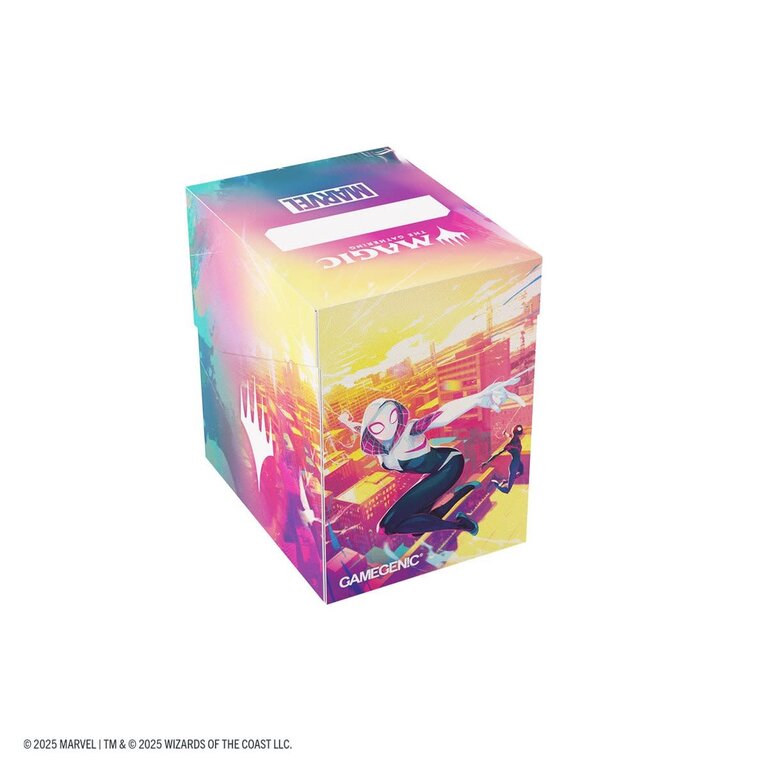 Gamegenic (Gamegenic) Deck Box - Soft Crate - Marvel's Spider-Man - Spider-Man / Spider-Gwen