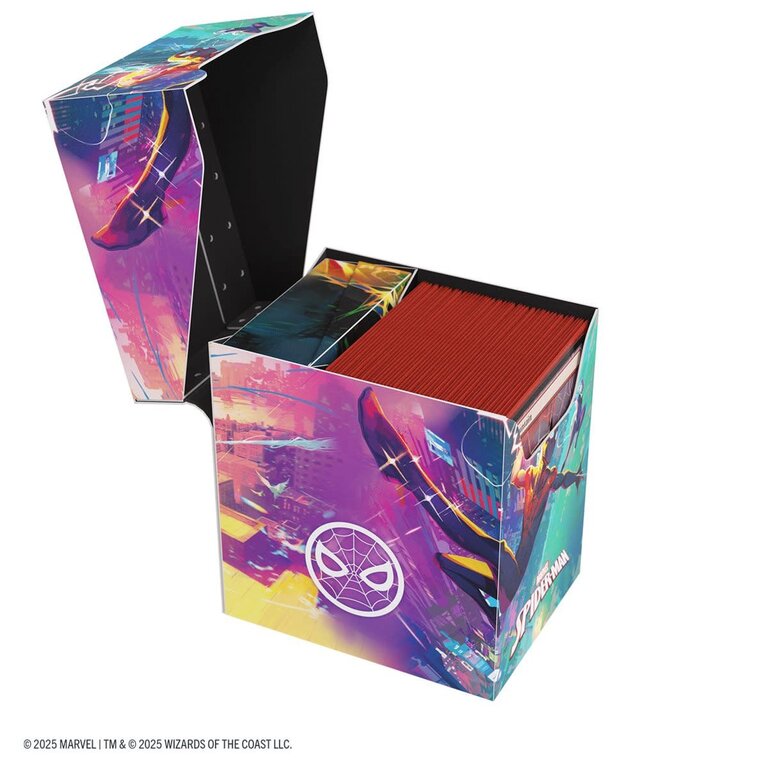 Gamegenic (Gamegenic) Deck Box - Soft Crate - Marvel's Spider-Man - Spider-Man / Spider-Gwen