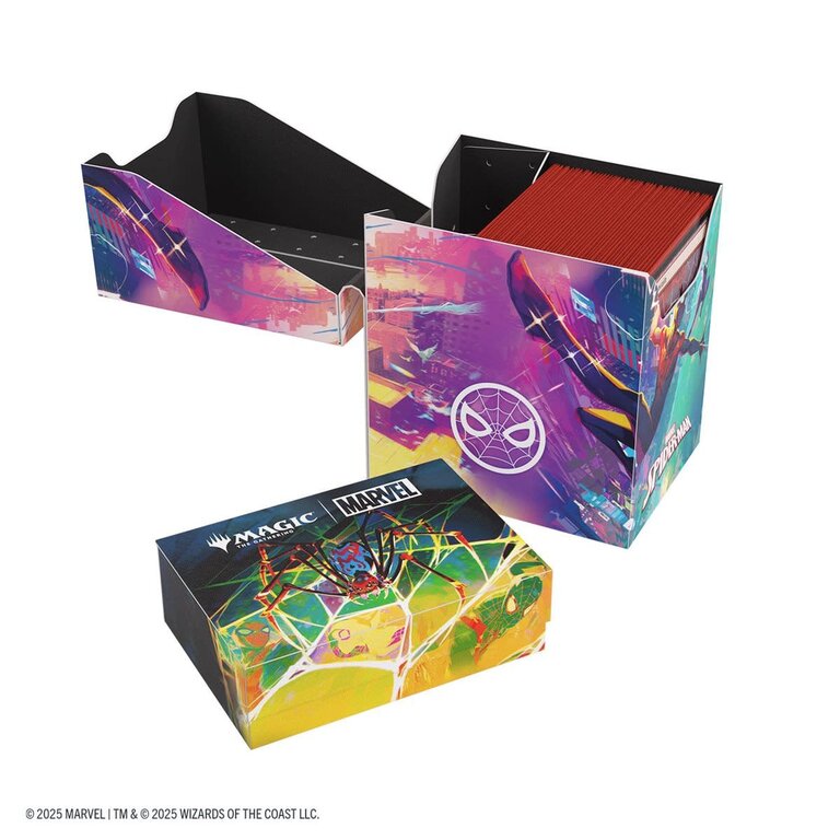 Gamegenic (Gamegenic) Deck Box - Soft Crate - Marvel's Spider-Man - Spider-Man / Spider-Gwen