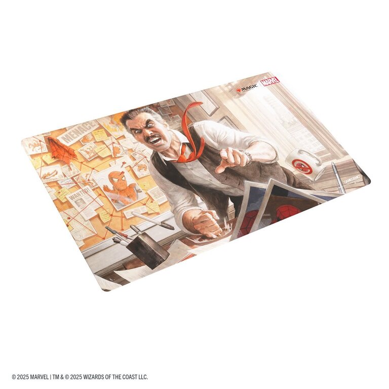 Gamegenic (Gamegenic) Stitched Playmat - Marvel's Spider-Man - J. Jonah Jameson