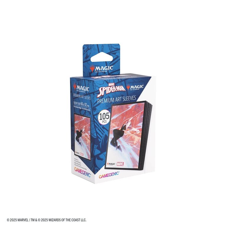 Gamegenic (Gamegenic) Premium Art Sleeves - Marvel's Spider-Man - Spider-Gwen - 105 Unités - 66mm x 92mm