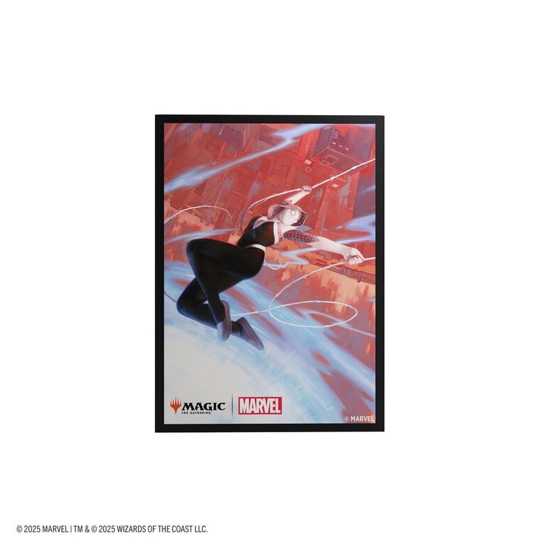 Gamegenic (Gamegenic) Premium Art Sleeves - Marvel's Spider-Man - Spider-Gwen - 105 Unités - 66mm x 92mm