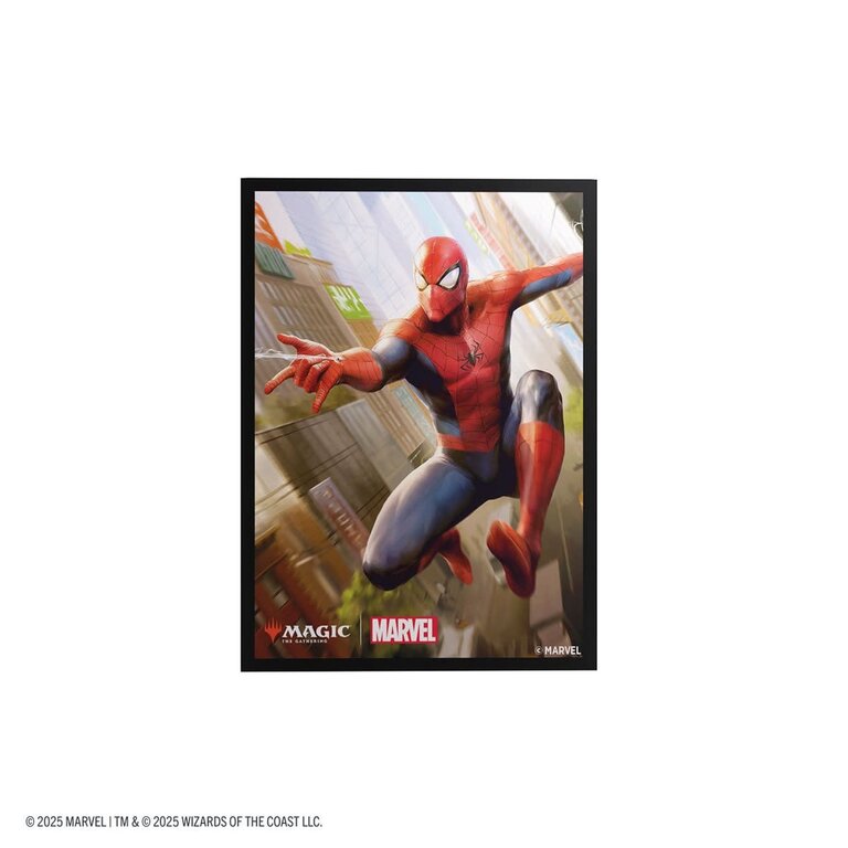 Gamegenic (Gamegenic) Premium Art Sleeves - Marvel's Spider-Man - Spider-Man - 105 Unités - 66mm x 92mm