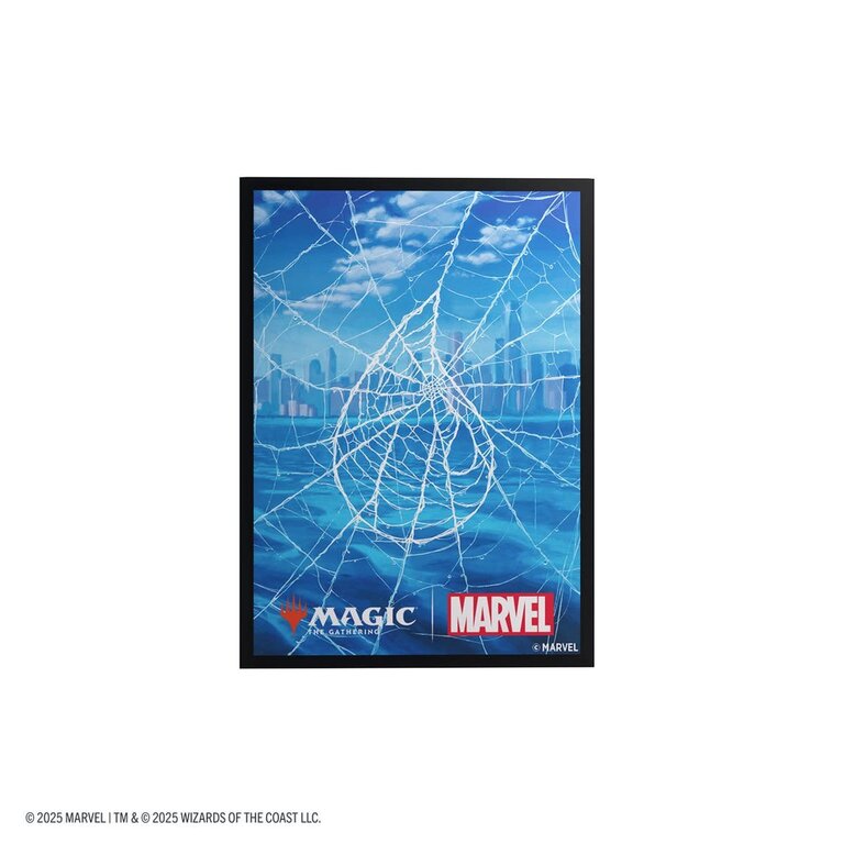 Gamegenic (Gamegenic) Premium Art Sleeves - Marvel's Spider-Man - Spider-Man Island - 105 Unités - 66mm x 92mm