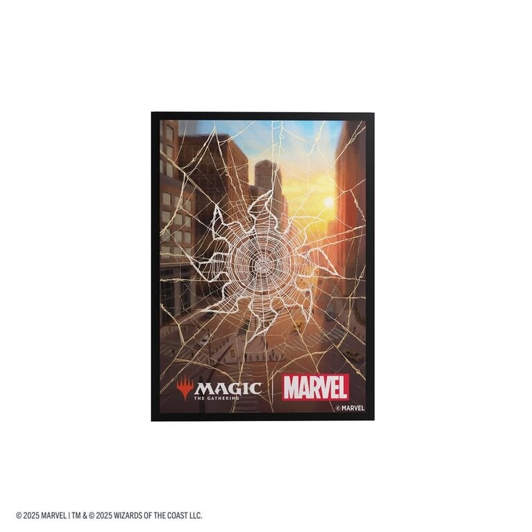 Gamegenic (Gamegenic) Premium Art Sleeves - Marvel's Spider-Man - Spider-Man Plains - 105 Unités - 66mm x 92mm