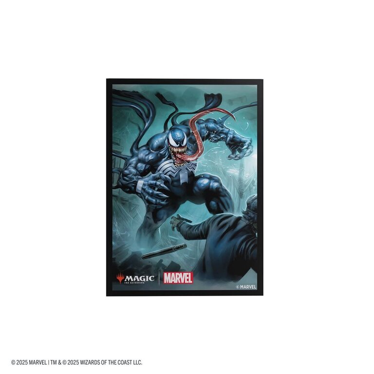 Gamegenic (Gamegenic) Premium Art Sleeves - Marvel's Spider-Man - Venom - 105 Unités - 66mm x 92mm