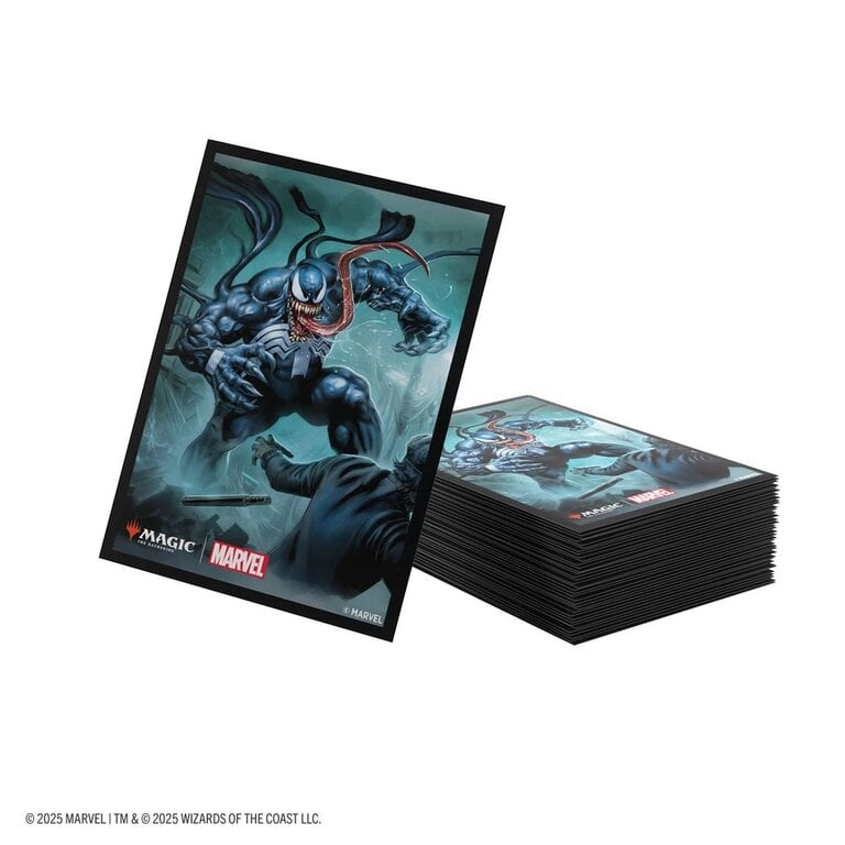 Gamegenic (Gamegenic) Premium Art Sleeves - Marvel's Spider-Man - Venom - 105 Unités - 66mm x 92mm